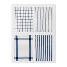 Elly Dish Towel White Blue Ikea Dish Towels Ikea Finds Ikea