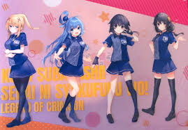Give blessings to this wonderful world!), sometimes stylized as kono subarashii sekai ni shukufuku o! Kono Subarashii Sekai Ni Shukufuku Wo Kurenai Densetsu Zerochan Anime Image Board