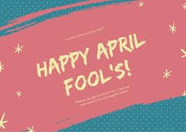 Customize 34+ April Fool's Day Cards Templates Online - Canva