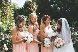 A Beautiful Six Month Pregnant Bride In An Ellis Bridal Dress Has A Classic Peach Colour Scheme Wedding At The Wood Norton Hotel Evesham Pregnant Bride Wedding Venues Worcestershire Pregnant Bridesmaid