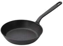 Kuhn Rikon Star Rosti Frying Pan Uncoated Carbon Steel 7 5 Inch Iron Black Frying Pan Pan Iron