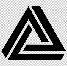 Penrose Triangle T Shirt Mathematics Logo Png Angle Apprentice Area Bjj Black Penrose Triangle Penrose Mathematical Tattoo