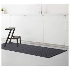 Morum Vloerkleed Glad Geweven Bin Buit Binnen Buiten Donkergrijs Ikea