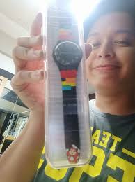 Jollibee watch and Vintage Notebook😍😍