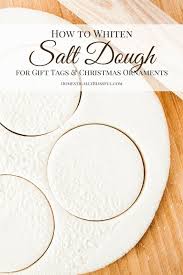 The Secret To Making White Salt Dough Craft Gossip Salt Dough Diy Christmas Ornaments Christmas Ornaments Gifts