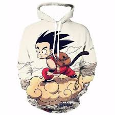 Dragon Ball Z Hoodies Cute Kid Goku 3d Hoodies Pullovers Sweatshirts Anime Funny Cartoon Sweatshirt New Dragon Ball Anime Hoodie Kid Goku Long Sleeve Outerwear