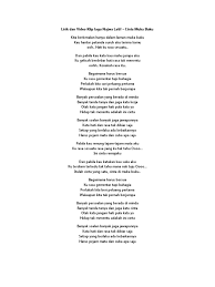 Includes transpose, capo hints, changing speed and much more. Lirik Lagu Najwa Latif Cinta Muka Buku