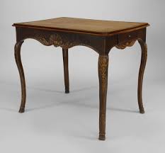 Finely crafted unfinished table legs in your favorite species and styles. About Us French Provincial 18th Cent Rectangular End Table With 2 Side Drawers And Floral Carved Apron And Legs With Carbriole Furniture French Table Table