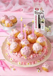 Torta profiteroles con crema, la torta di bignè super golosa. Torta Con Bigne Di Mariarosa