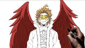 There are so many hairstyles you can draw on your characters and their hair can really help show their personality too. How To Draw Hawks Step By Step My Hero Academia Youtube