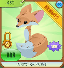 Giant Fox Plushie Fox Plushie Animal Jam Pet Fox