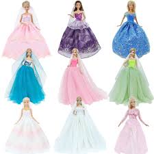 Jiay hochzeitskleid puppen spielzeug kreativ für mädchen. Puppe Kleid Brautkleid Abendkleid Hochzeitskleid Fur 12 Zoll Madchen Sonstige