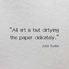 Drawing quote by John Ruskin | Young Drawings via Relatably.com