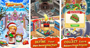 Matchington Mansion For Match 3 Makeover Madness Matchington Mansion Match 3 Home Decor Adventure V1 32 0 Mod Apk Match Candy And Pl Mansions Decor Home Decor