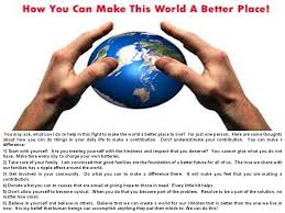 *free* shipping on qualifying offers. How To Make The World A Better Place To Live Home Facebook
