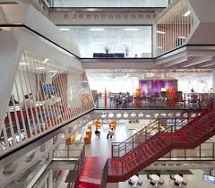 Macquarie Group Offices London Atrium Design Office Design Architecture Design
