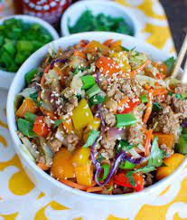 Egg Roll In A Bowl Recipe Recipe Using Ground Pork Cabbage Recipes Pork Recipes