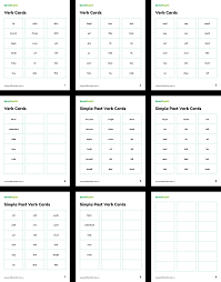 3 Fun Ways To Use Irregular Verb Cards Sprout English