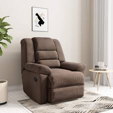 The words comfort and recliner just seem to go together. Amazon Brand Solimo Musca Fabric Single Seater Recliner Brown Chocolate Amazon In Furniture