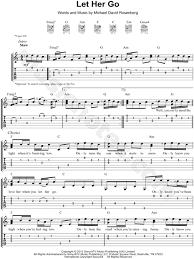 Am and you let her go. Passenger Let Her Go Guitar Tab In C Major Download Print Sku Mn0130313