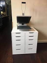 Two Alex Drawers From Ikea Perfect For My 15x15 Heat Press Alex Drawer Decor Home Decor