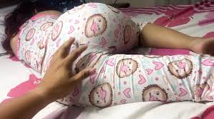 My Innocent 18-year-old Stepdaughters Ass in Pajamas is a Delight for My  Eyes