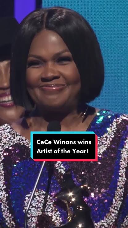 A moment in HISTORY! 🙌🏿🕊️ CeCe Winans wins the Dove Award for “Artist of  the Year”. This is the first time in #DoveAwards history that a black woman  has won “Artist of the Year”. Instead of a speech, ...