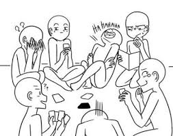 58 Ideas Drawing Poses Group Funny Drawing Meme Drawing Base Drawing Reference Poses