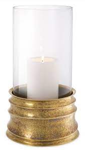 A lit candle in a beautiful candle holder quickly sets the mood and adds warmth and ambience to your home. Casa Padrino Luxury Candle Holder Vintage Brass O 21 X H 40 5 Cm Hotel Restaurant Accessories Luxury Quality
