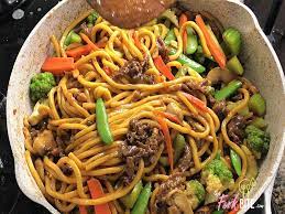 A wonderful mongolian chicken noodles. Mongolian Beef Recipe Panda Express Chow Mein Copycat The Fork Bite