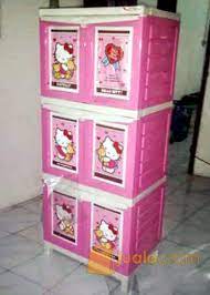 Walaupun lemari berbahan dasar kayu masih menjadi lemari yang. Lemari Plastik 6 Pintu Hello Kitty Napolly Bcbc 163 Hkbf Kab Sidoarjo Jualo