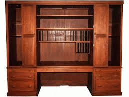 Enjoy now and pay later with afterpay at ebay. Executive Wall Unit W Desk Solid Cherry Wood Hand Built Used Office Furniture Chicago Store Cubicle Concepts