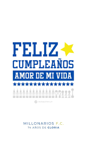 En tiempos revueltos de justificaciones necias, donde la tecnología se a. Millonarios Fc Hincha Azul On Twitter Hoy Todos Conlaazulpuesta Feliz Cumpleanos Embajador Los74delembajador
