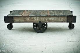 Vintage Industrial Factory Cart Coffee Table Coffee Table Inspiration Coffee Table Cart Coffee Table