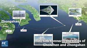 Major Bridge On Pearl River Delta Begins Construction In April Youtube