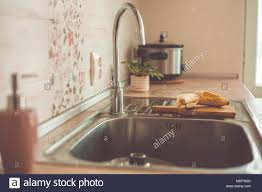 kitchen sink stock photo