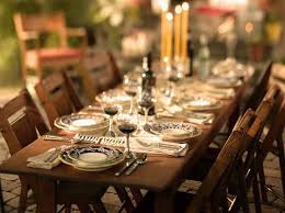 Keeping on the theme of dinner, springtime is a great opportunity to educate your friends on foods you can eat seasonally. Elegant Garden Party Ideas Photograph Elegant Party Decora