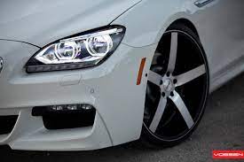 Bmw 6 Series Gran Coupe Goes Vossen Bmw Car Tuning