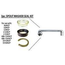 Chicago Faucet Spout Parts Chicago Faucets 3pcswk 3 Pc Spout Washer Seal Kit Chicago Faucets 5 Kitchen Faucet With Sprayer Kitchen Faucet Repair Faucet Parts