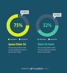 freepiker pie chart infographic