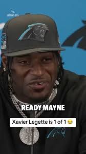 Legette's first Panthers press conference was one for the books 🐎