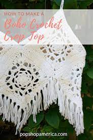 May 31, 2017 · 8 free boho summer top crochet patterns. Boho Crochet Crop Top Diy