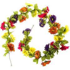 Fiesta Gerbera Daisy Garland Garland Paper Flower Wall Decor Gerbera Daisy