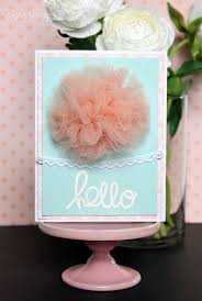 See more ideas about diy tulle skirt, diy tulle, tulle. Best Diy Crafts Ideas Tulle Flower Card Diy Loop Leading Diy Craft Inspiration Magazine Database