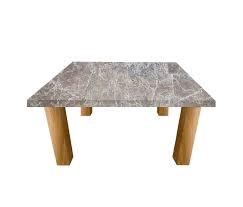 Dorrinson antique white end table qk1029393. Emperador Square Coffee Table With Square Oak Legs