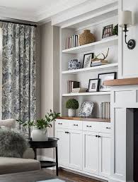 Make Your Shelf Unit To Fit Into An Alcove To Stand Both Sides Of A Fireplace Or To Frame A Living Room Built Ins Living Room Shelves Living Room Inspiration