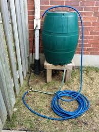 The good ideas rain barrel soaker hose is designed to be used with rain barrels and gradually releases water to plants. Bottom Filled Rain Barrel 6 Steps With Pictures Instructables