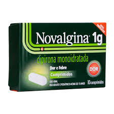 Comprar Analgesico Novalgina 1g 10 Comprimidos Drogaria