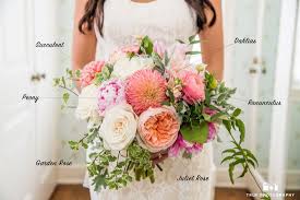 Make sure that your florist includes bold and vibrant blooms such as garden flowers in this type of arrangement are organized in a basket or container in an oval shape. Common Wedding Bouquet Flowers Off 72 Buy