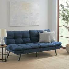 3 out of 5 stars. Wooden Blue Futon Sofa Beds For Sale In Stock Ebay